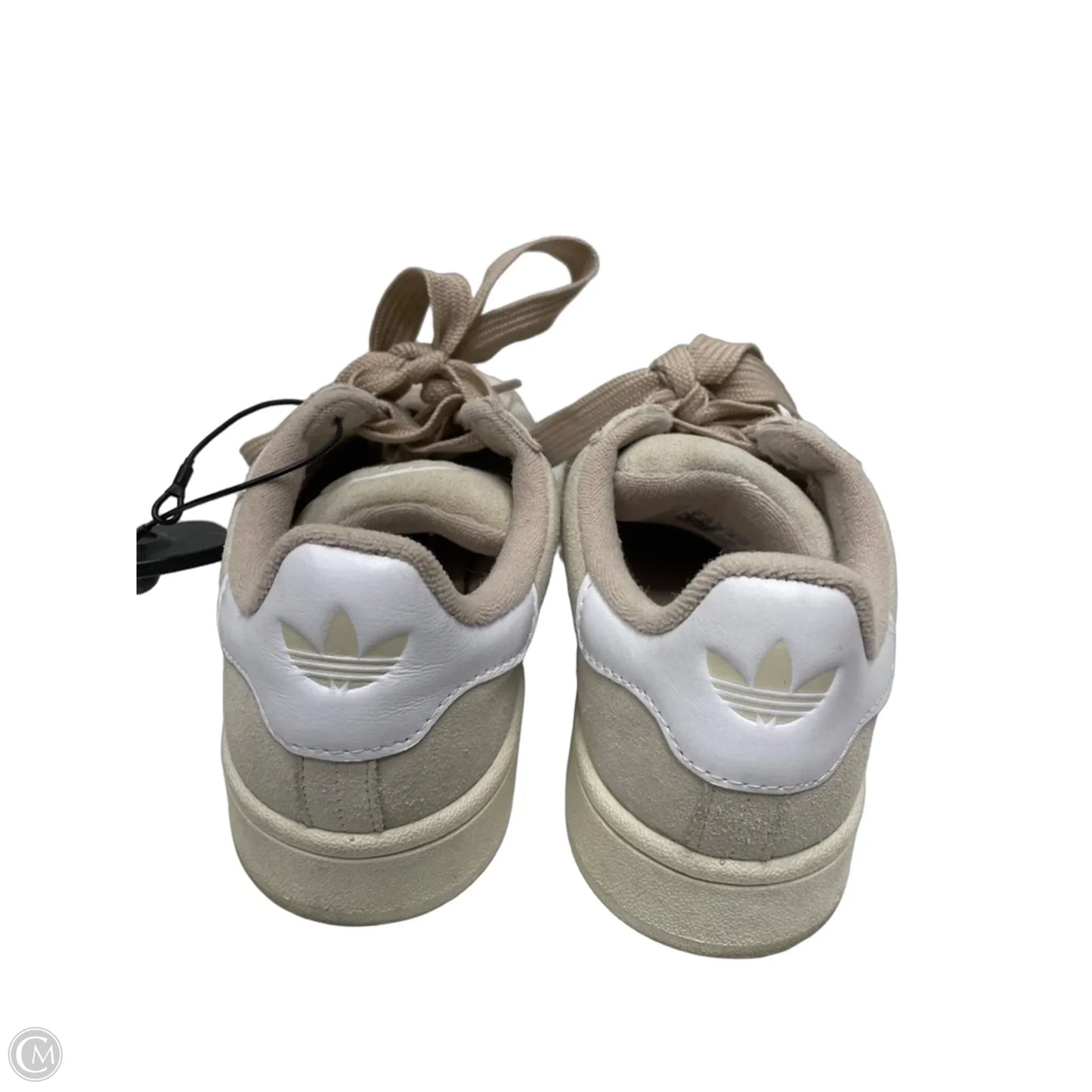 Shoes Sneakers By Adidas In Tan & White, Size: 8