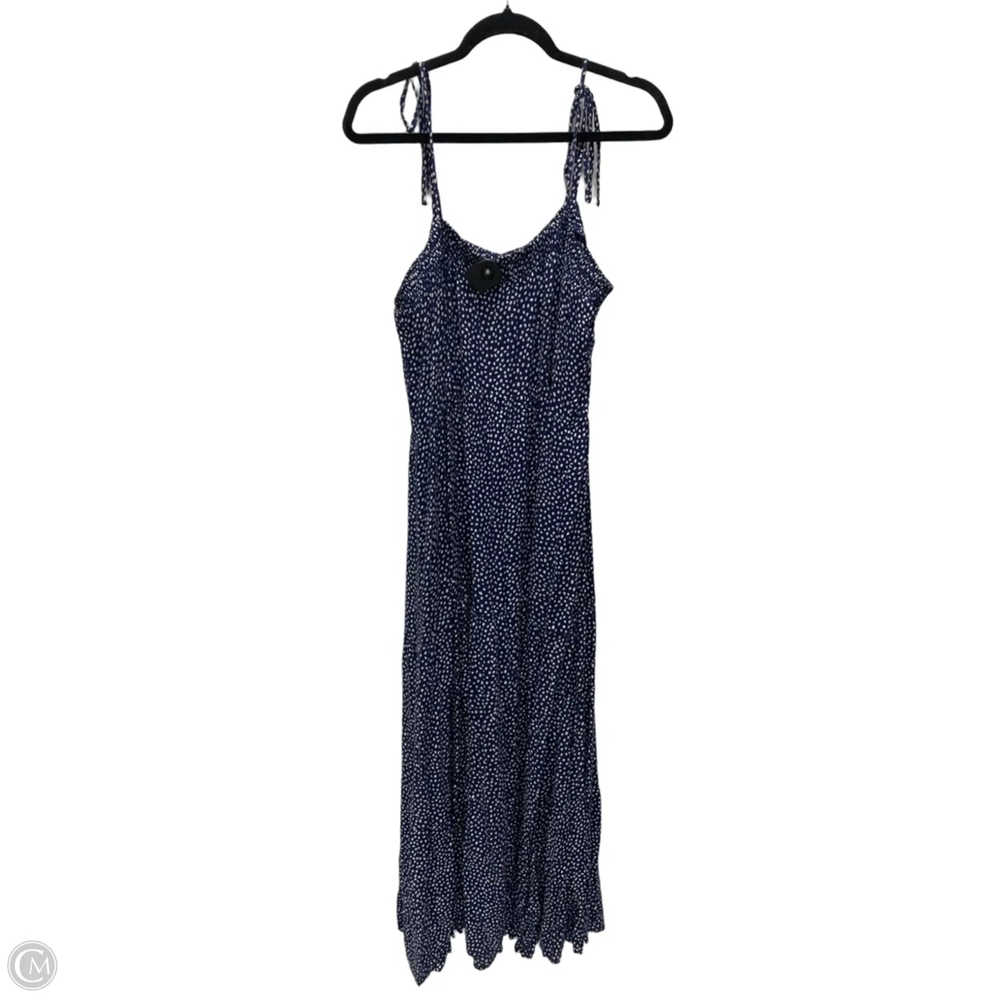 Dress Casual Maxi By Express In Polkadot Pattern, Size: Xl