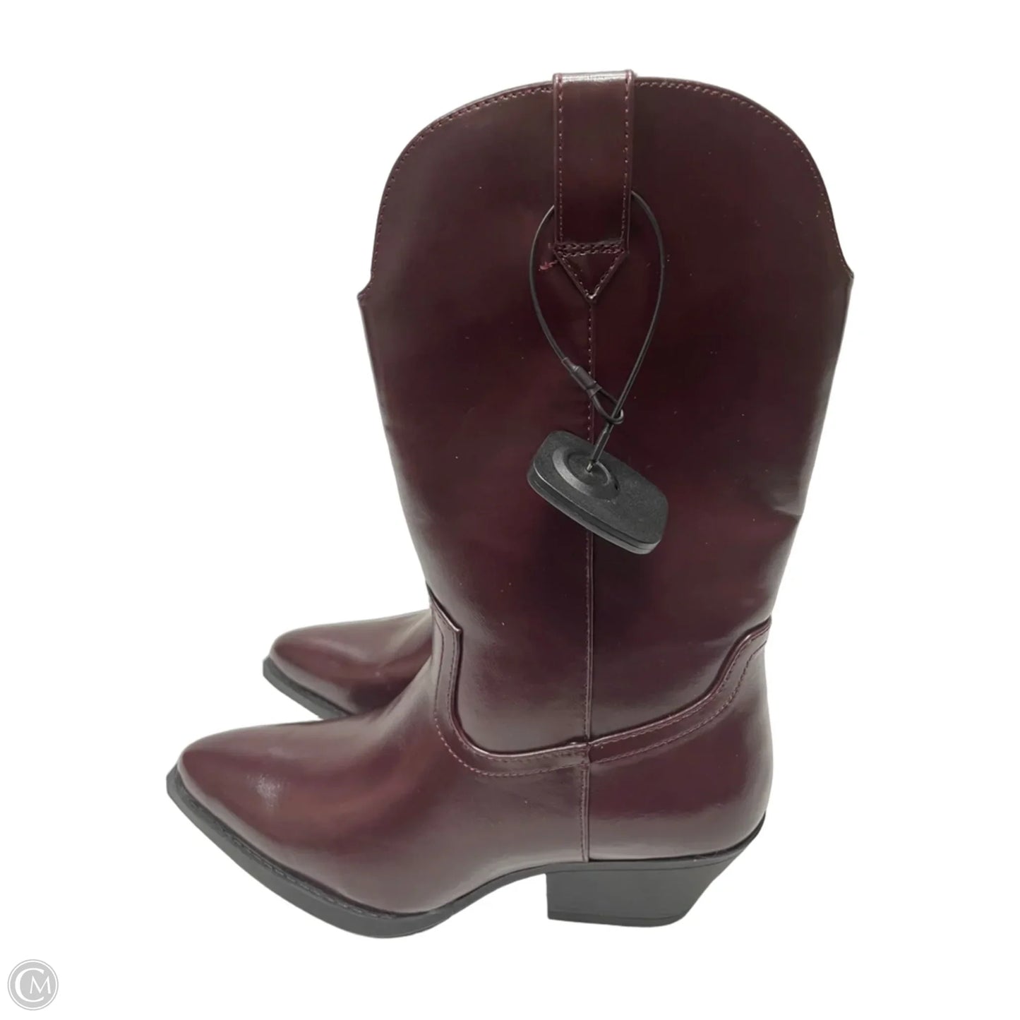 Boots Western By Sugar In Maroon, Size: 8