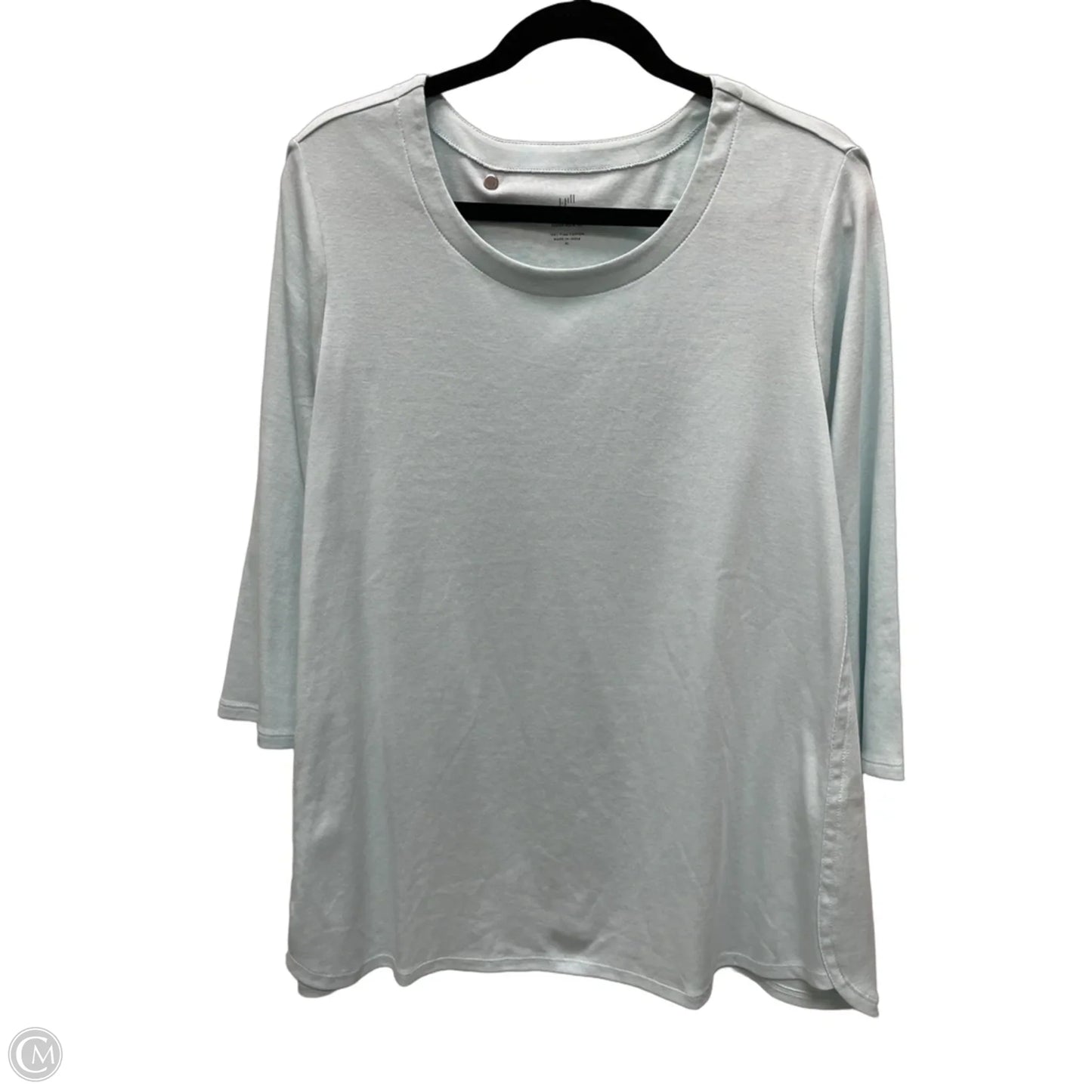 Top Long Sleeve By J. Jill In Blue, Size: Xl