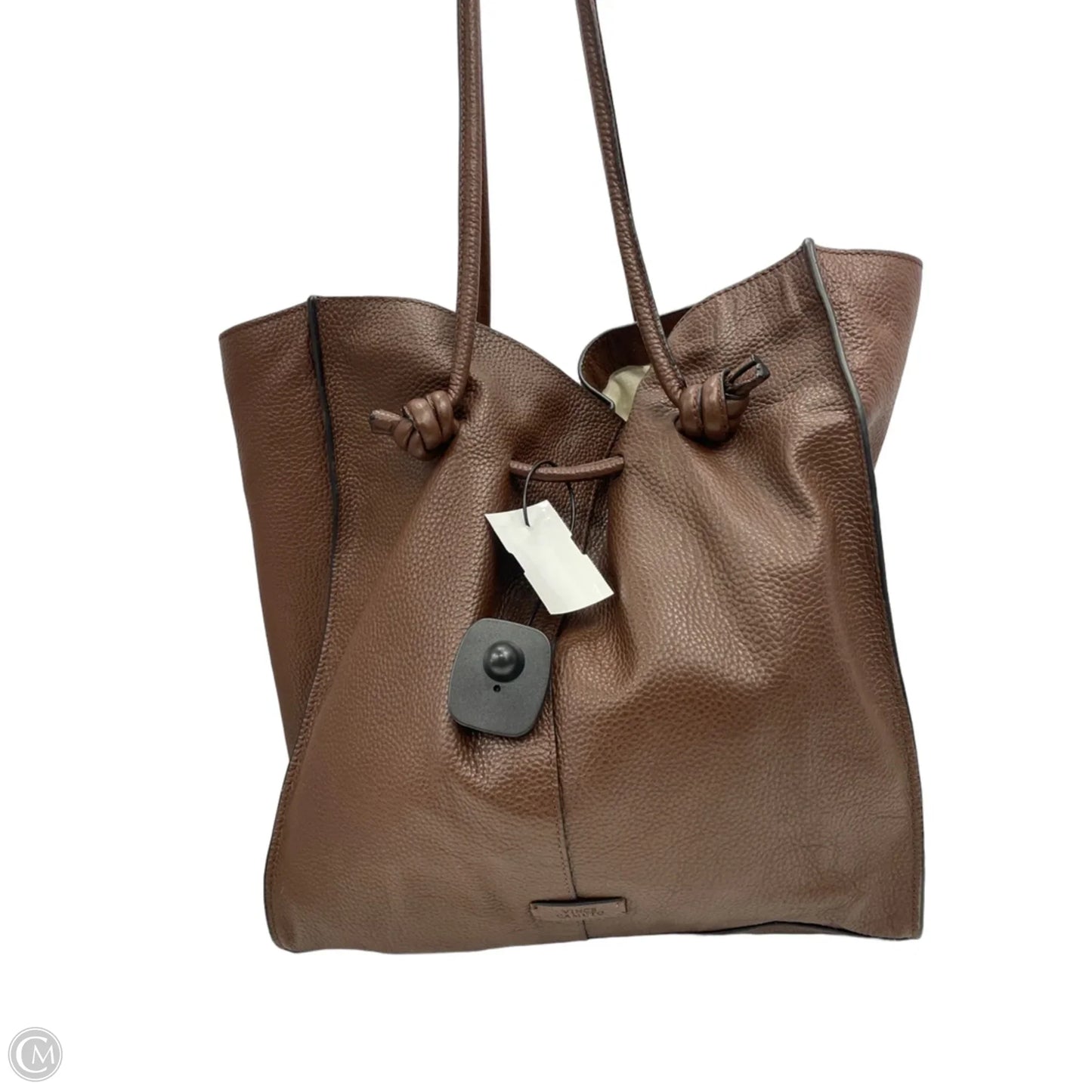 Handbag Leather By Vince Camuto, Size: Large