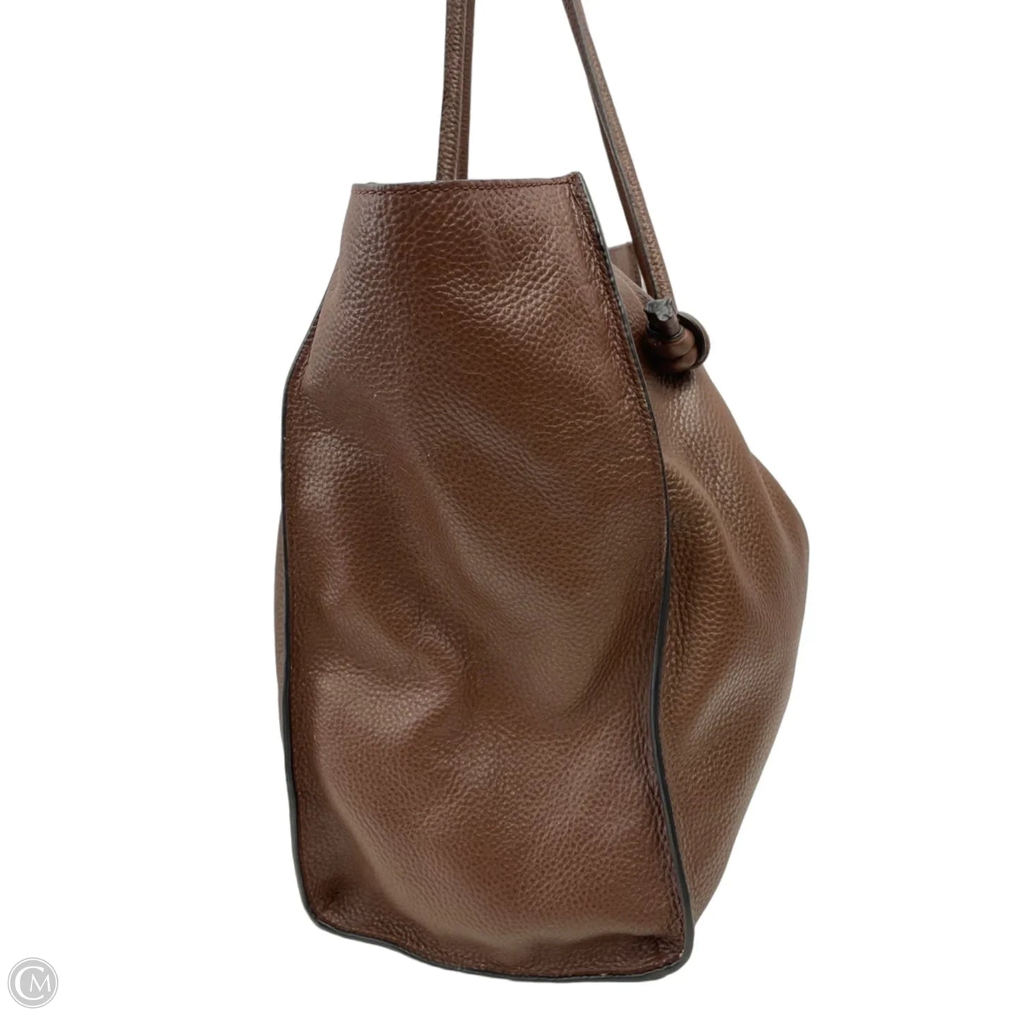 Handbag Leather By Vince Camuto, Size: Large