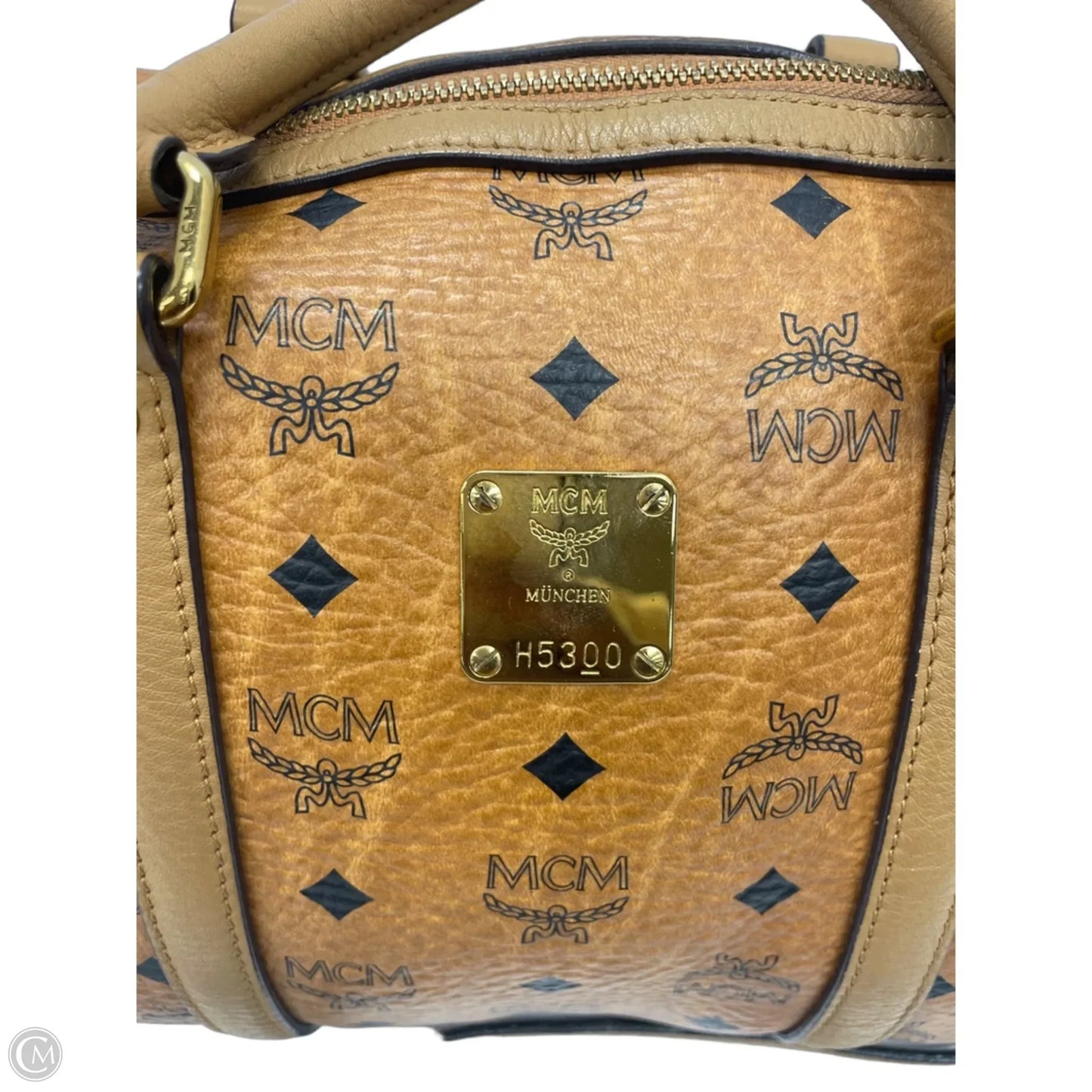 Handbag Luxury Designer By Mcm, Size: Medium