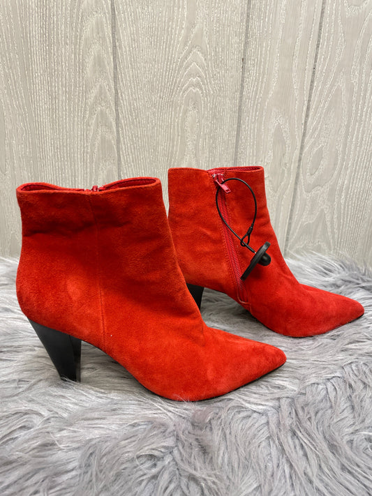 Boots Ankle Heels By Matisse In Red, Size: 6.5