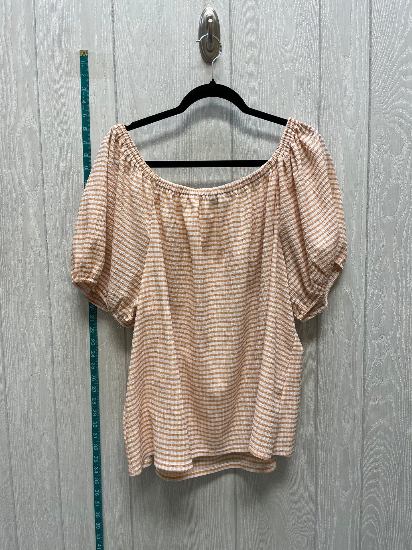 Blouse Short Sleeve By Lane Bryant  Size: 3x