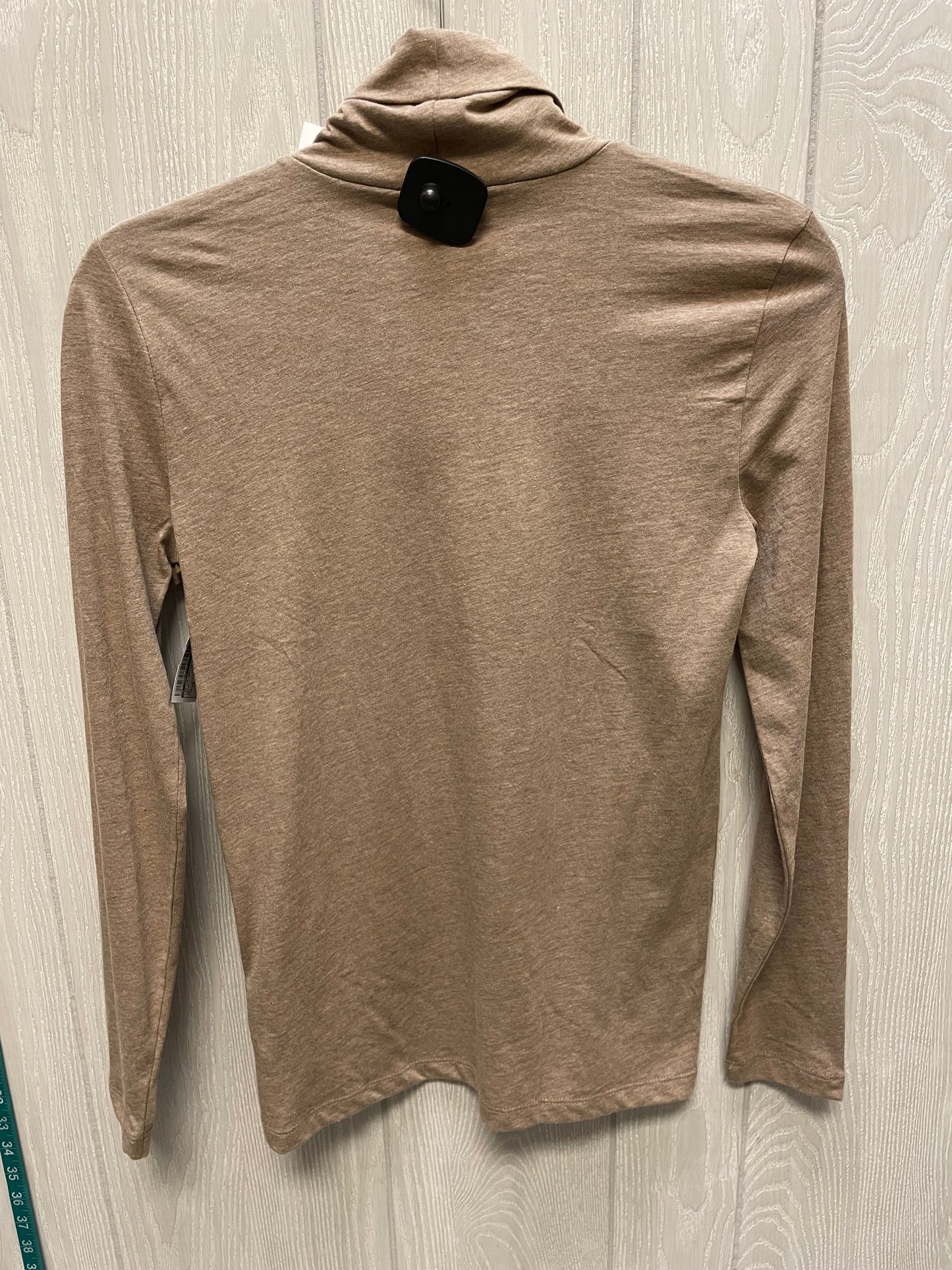 Top Long Sleeve Basic By J. Crew In Brown, Size: Xs