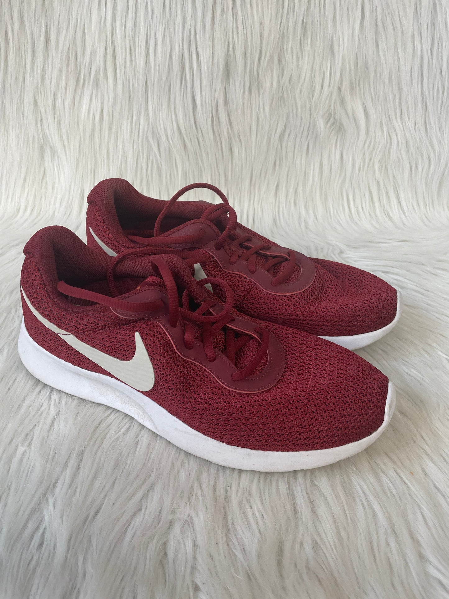 Shoes Athletic By Nike In Red & White, Size: 9.5