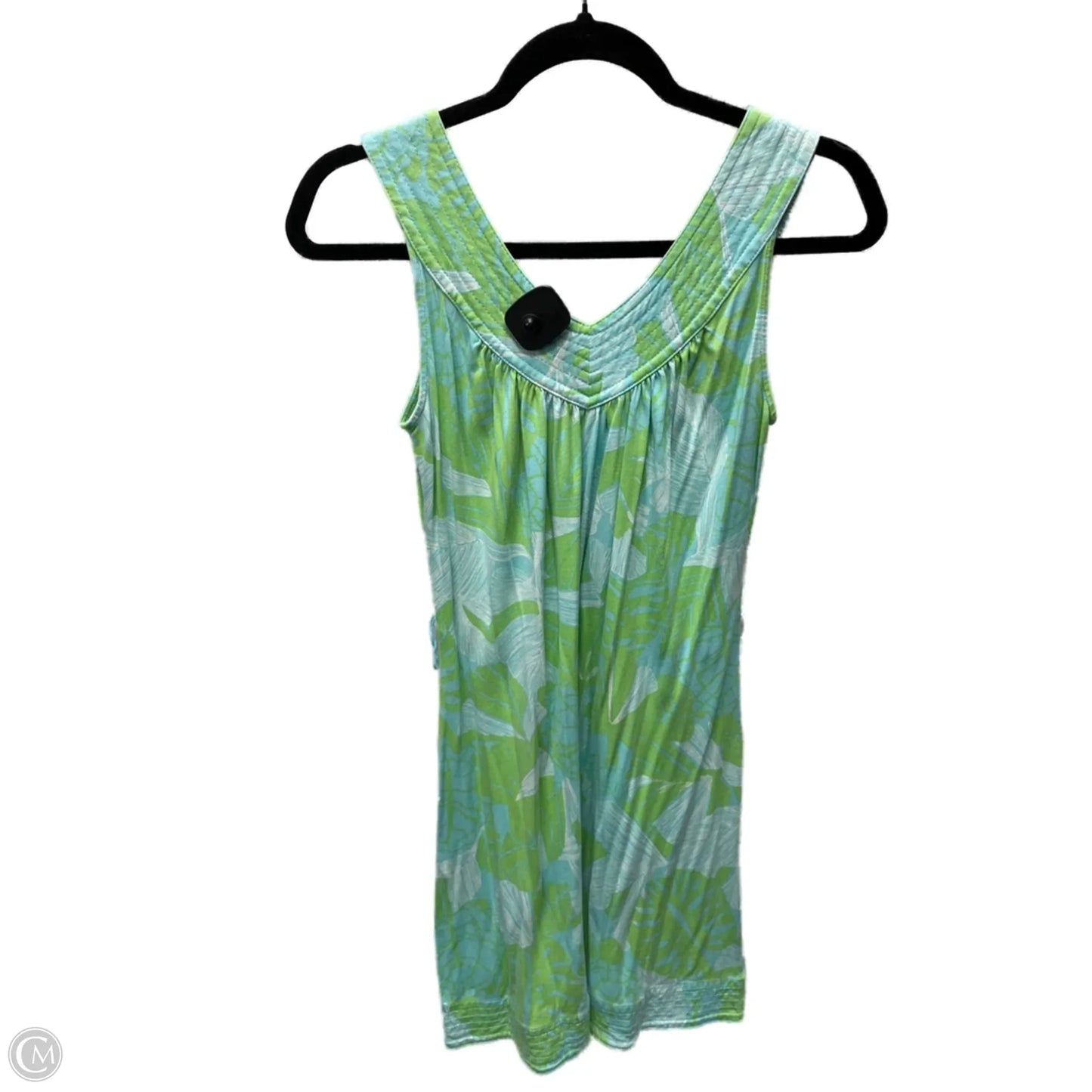 Dress Designer By Lilly Pulitzer In Blue & Green, Size: S