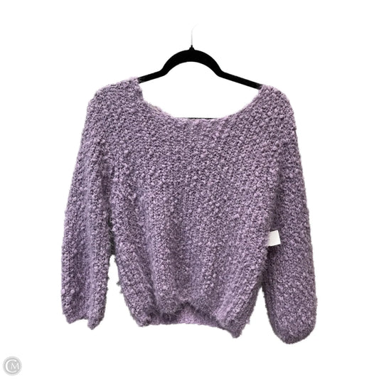 Sweater By Pol In Purple, Size: S