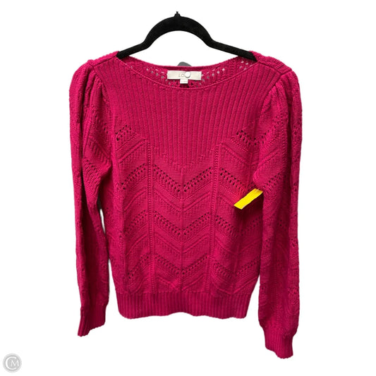 Sweater By Loft In Pink, Size: S