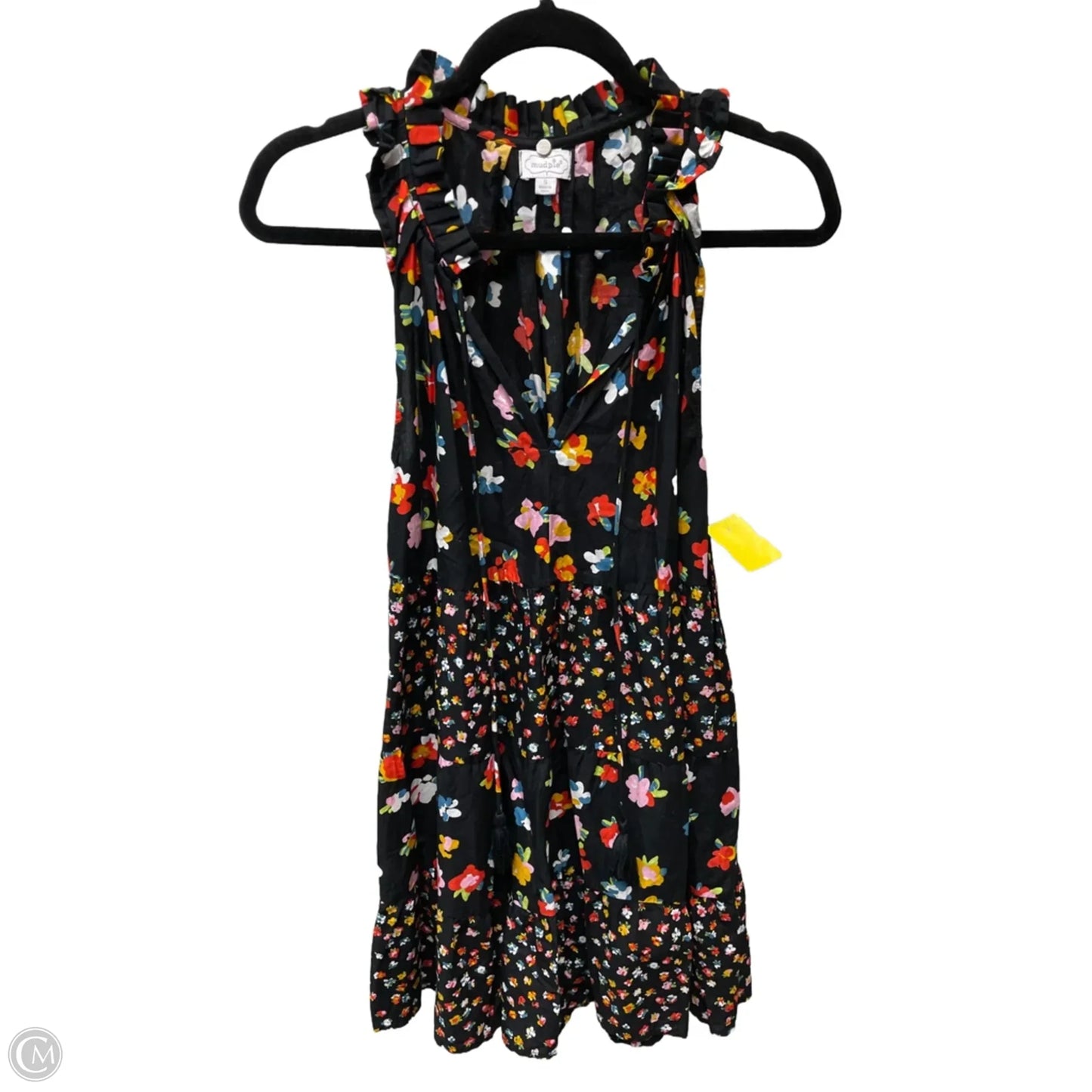 Dress Casual Short By Mudpie In Floral Print, Size: S