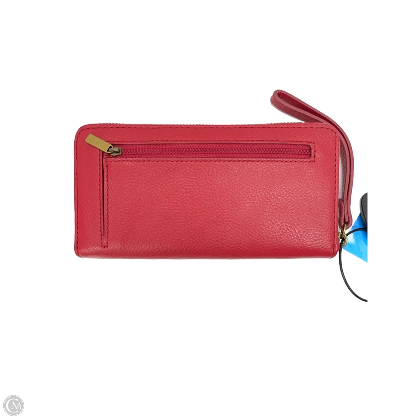 Wallet Leather By Fossil, Size: Medium