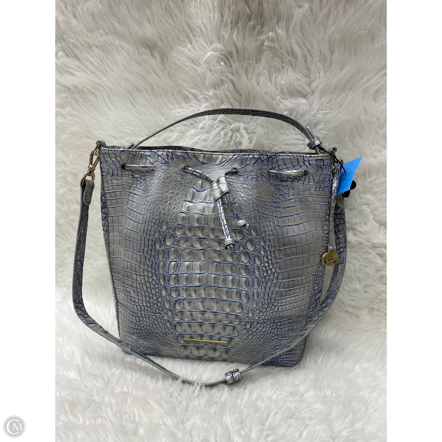 Handbag Designer By Brahmin, Size: Large