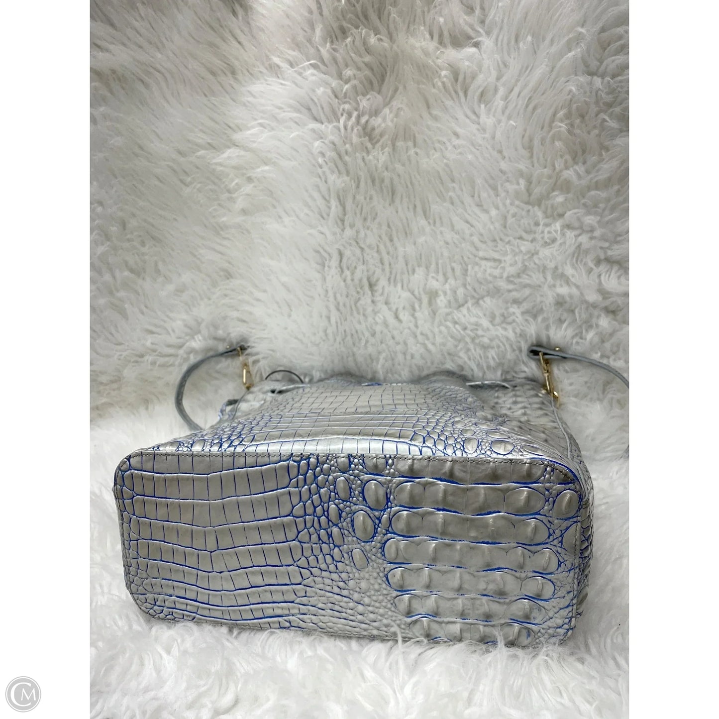 Handbag Designer By Brahmin, Size: Large