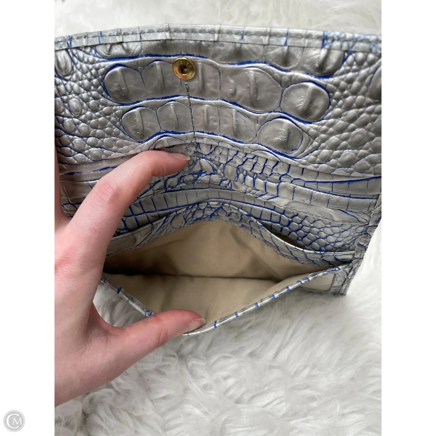 Wallet Designer By Brahmin, Size: Medium