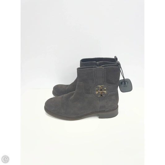 Boots Designer By Tory Burch In Grey, Size: 9.5