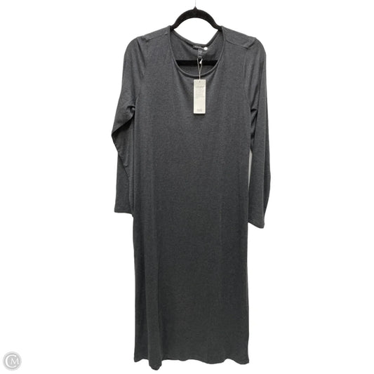 Dress Casual Maxi By Eileen Fisher In Grey, Size: Xl