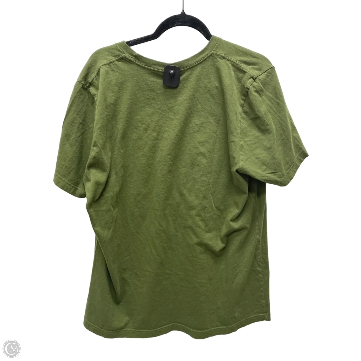 Top Short Sleeve Basic By Canvas In Green, Size: Xl
