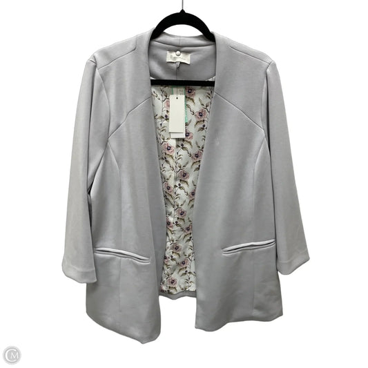 Jacket Other By Skies Are Blue In Grey, Size: 2x