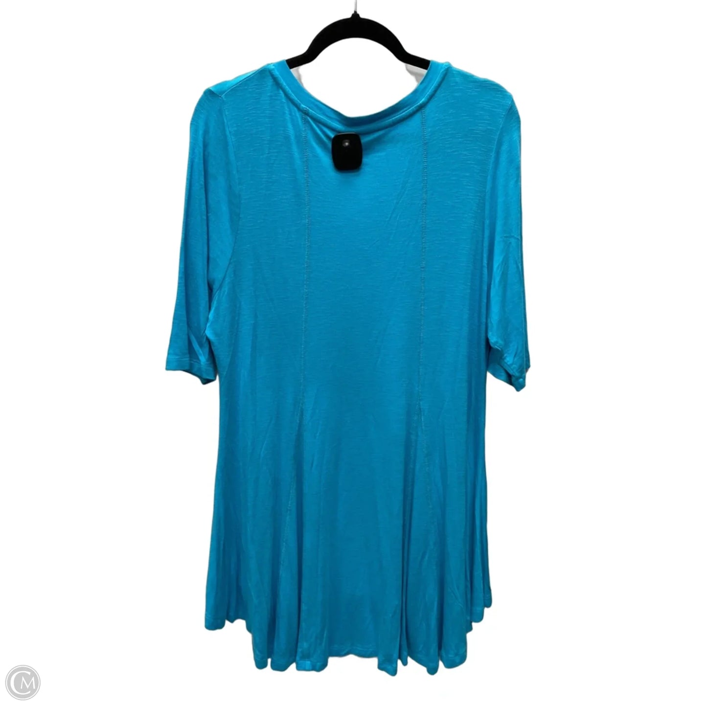 Tunic Short Sleeve By Soft Surroundings In Blue, Size: Xl