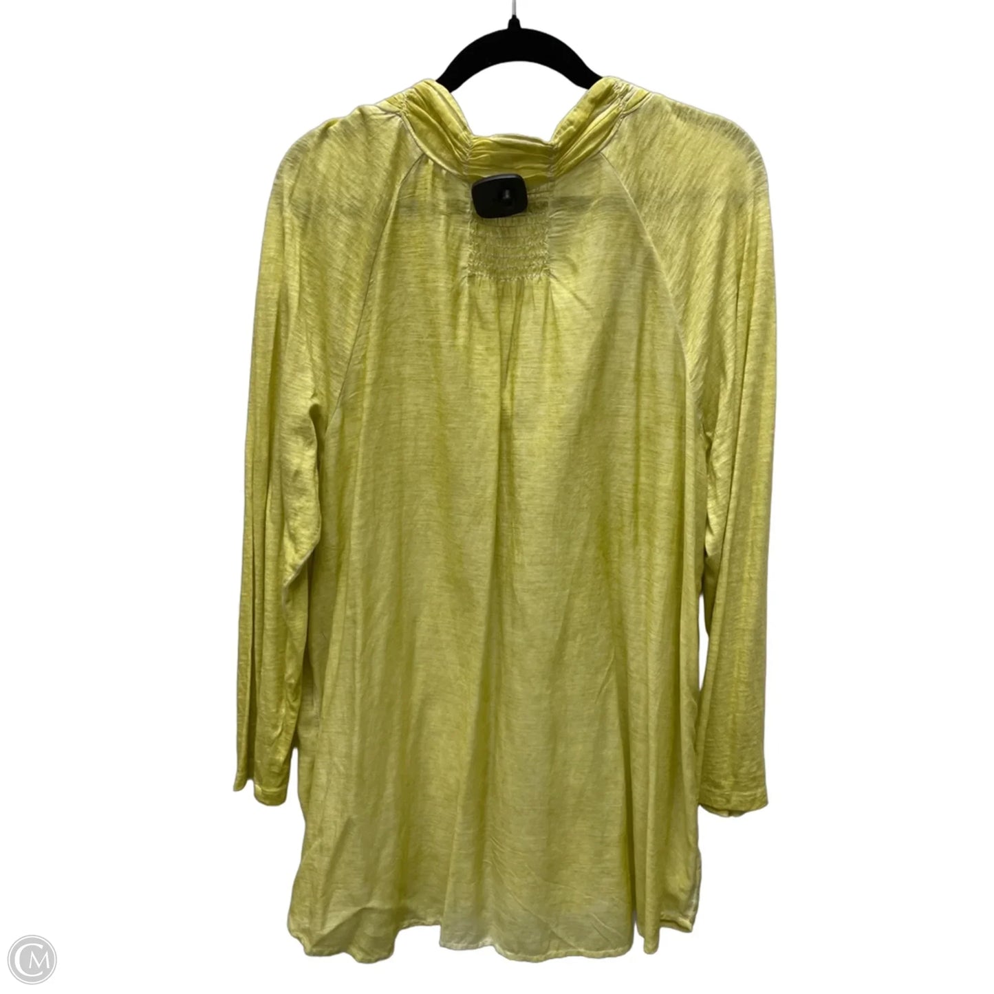 Tunic Long Sleeve By Soft Surroundings In Green, Size: 1x