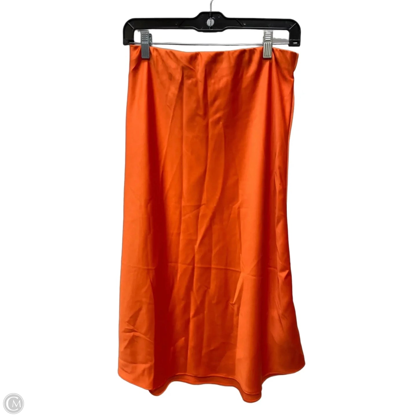 Skirt Midi By The Drop In Orange, Size: 4