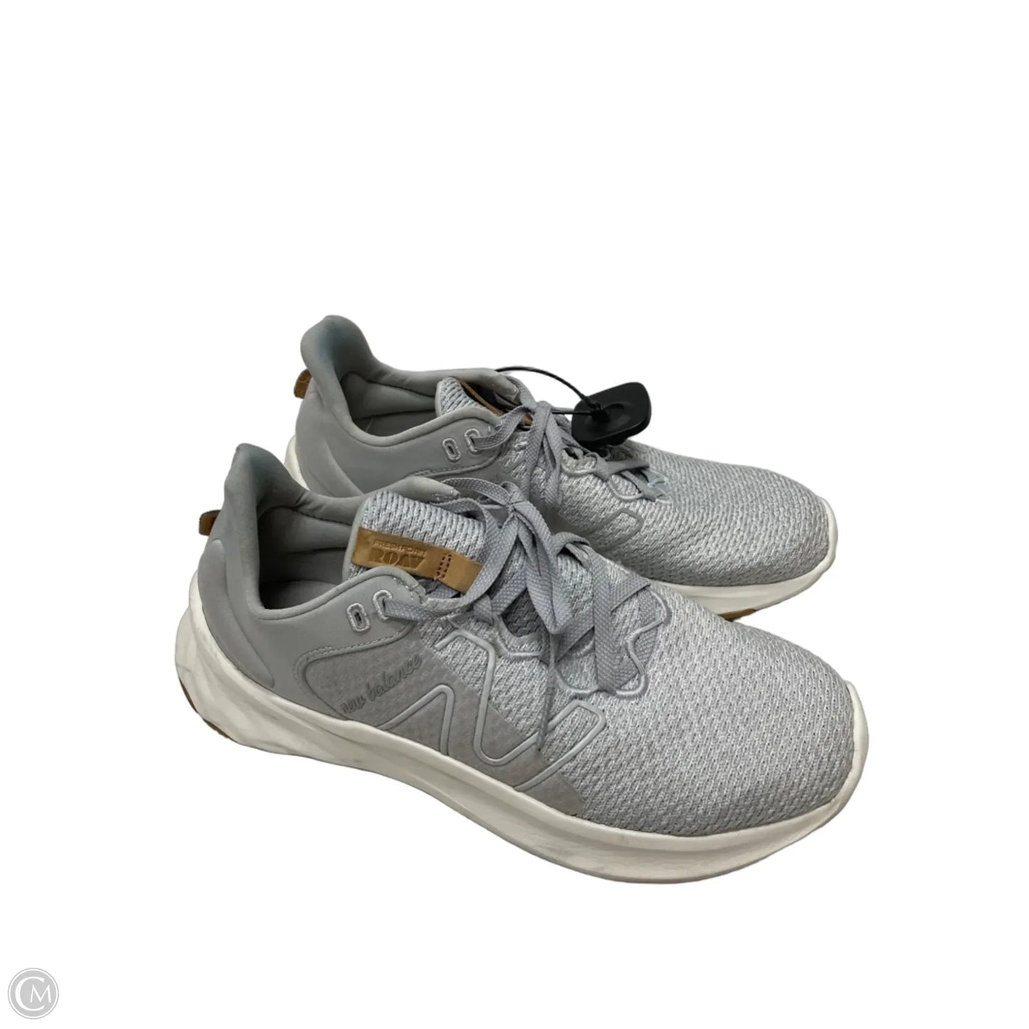 Shoes Athletic By New Balance In Grey & White, Size: 10