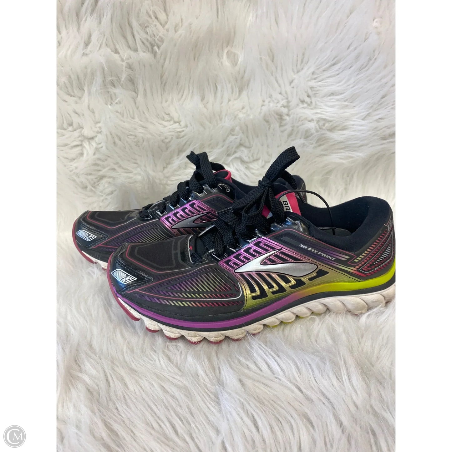 Shoes Athletic By Brooks In Multi-colored, Size: 9