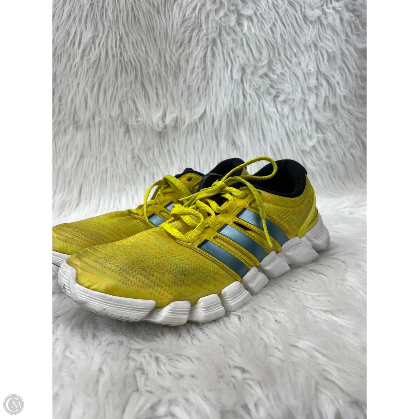 Shoes Athletic By Adidas In Yellow, Size: 6.5