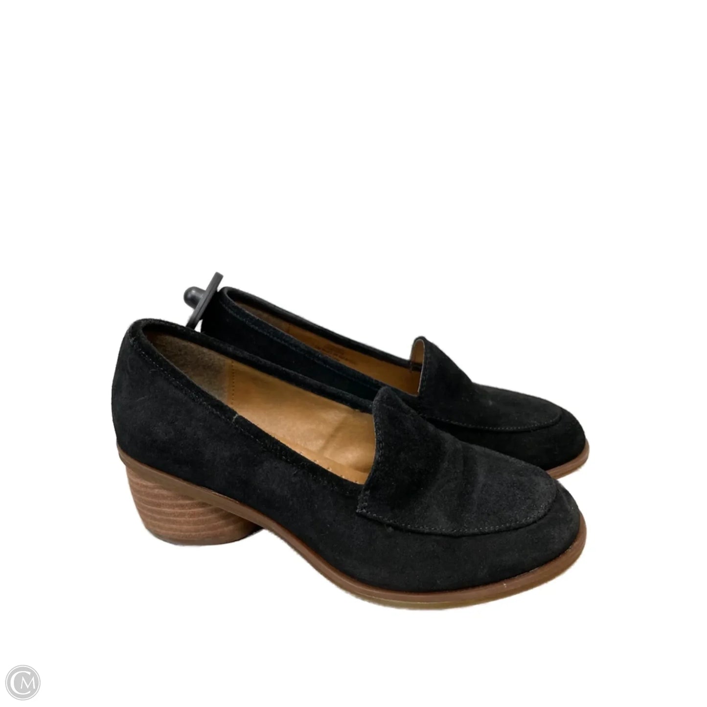 Shoes Heels Block By Sofft In Black & Brown, Size: 7.5