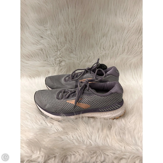 Shoes Athletic By Brooks In Grey, Size: 10