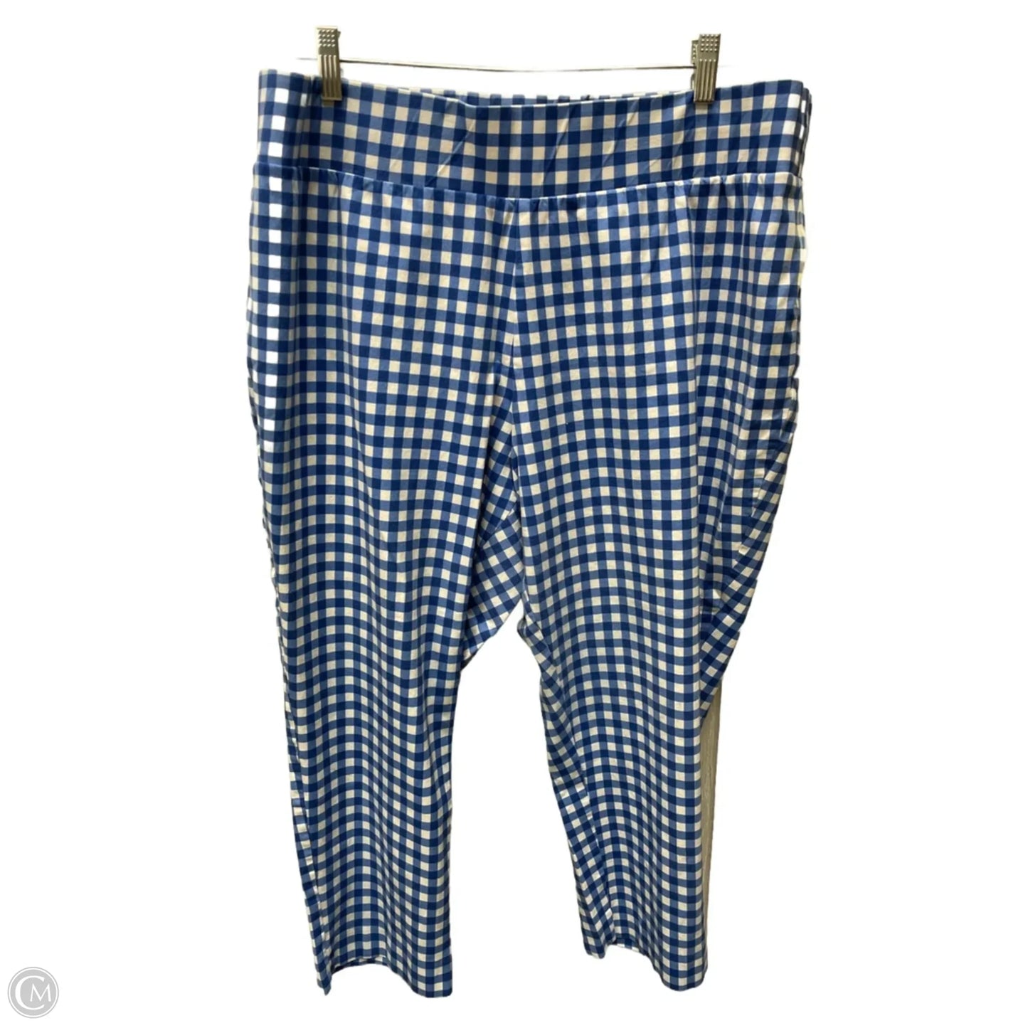 Pants Dress By Jessica London In Checkered Pattern, Size: 22