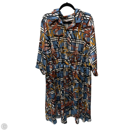 Dress Casual Short By Studio In Plaid Pattern, Size: 3x