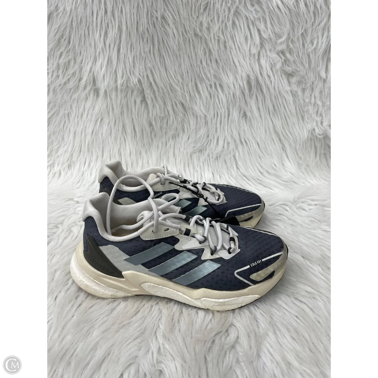 Shoes Athletic By Adidas In Grey & White, Size: 6