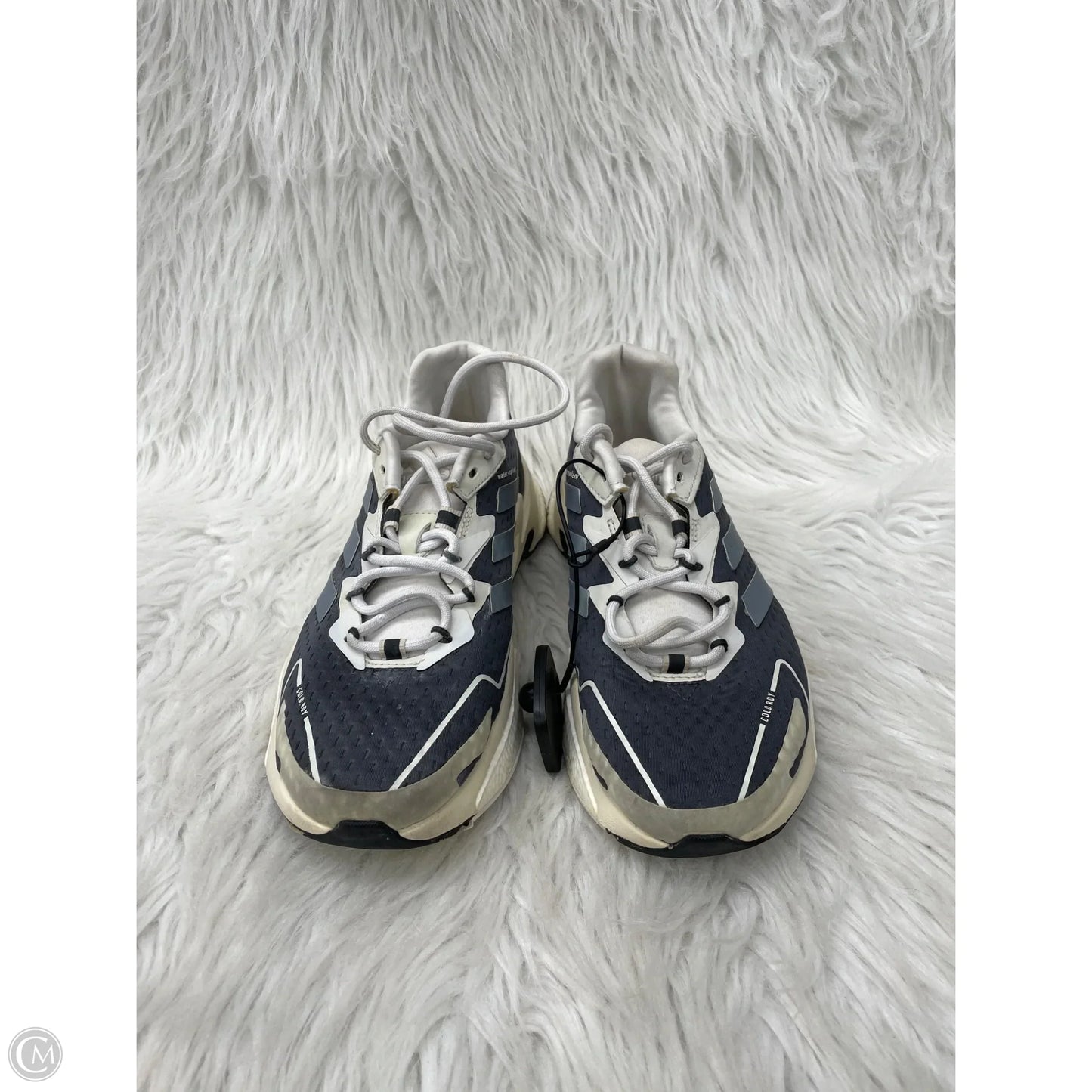 Shoes Athletic By Adidas In Grey & White, Size: 6