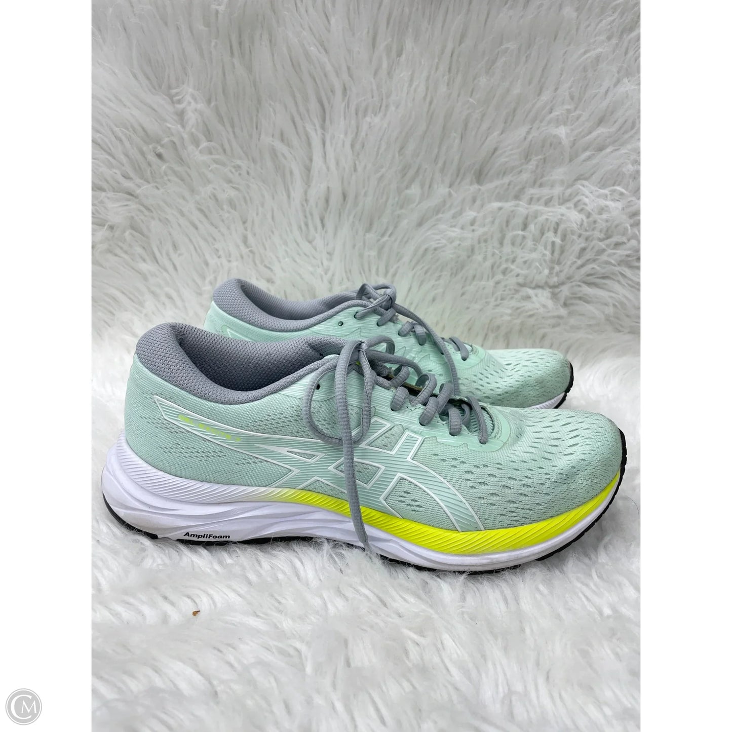 Shoes Athletic By Asics In Green, Size: 9