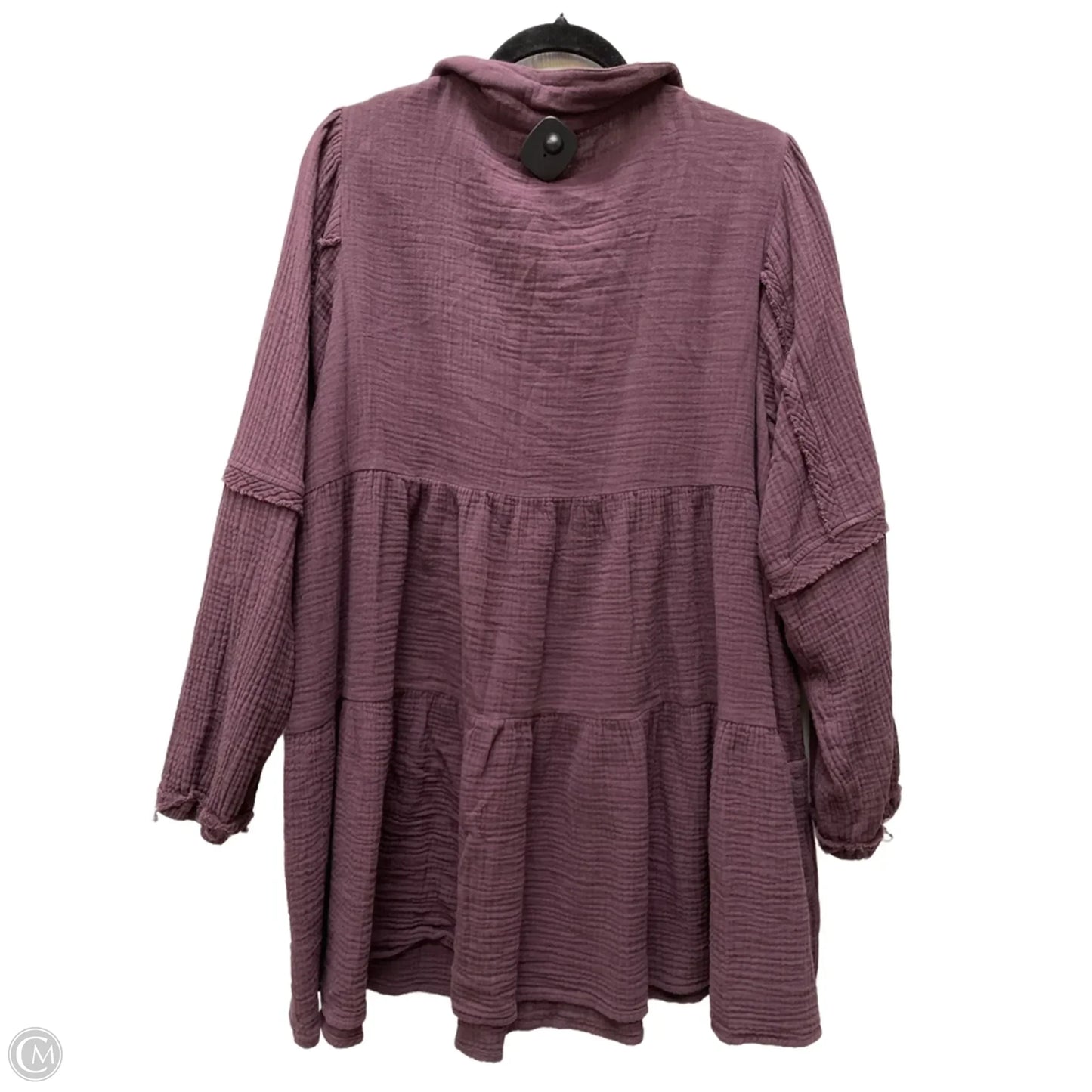 Dress Casual Short By Easel In Purple, Size: 3x