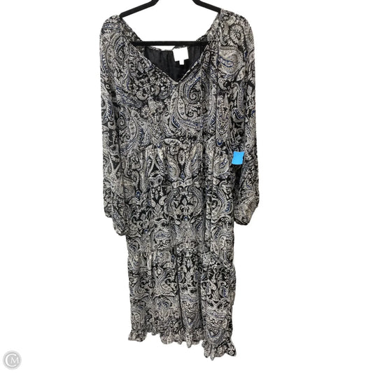 Dress Casual Maxi By Hayden La In Floral Print, Size: 2x