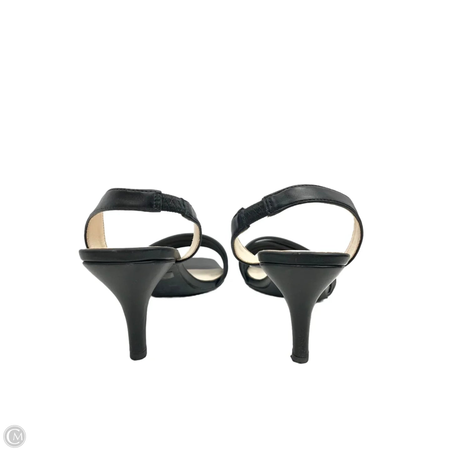 Sandals Designer By Halston In Black, Size: 11