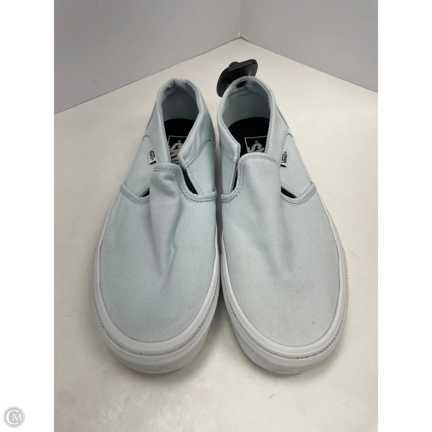 Shoes Flats By Vans In Blue, Size: 9