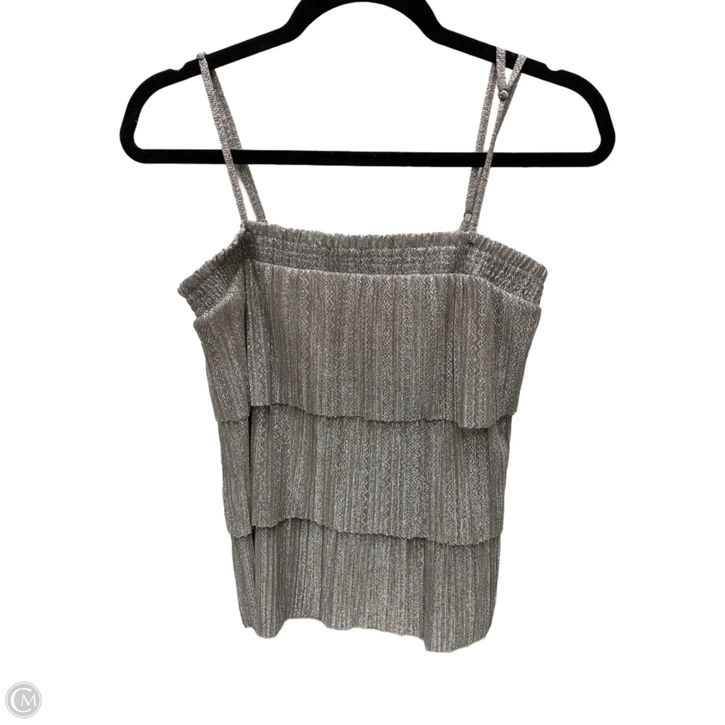 Top Sleeveless By Anthropologie In Chevron Pattern, Size: S