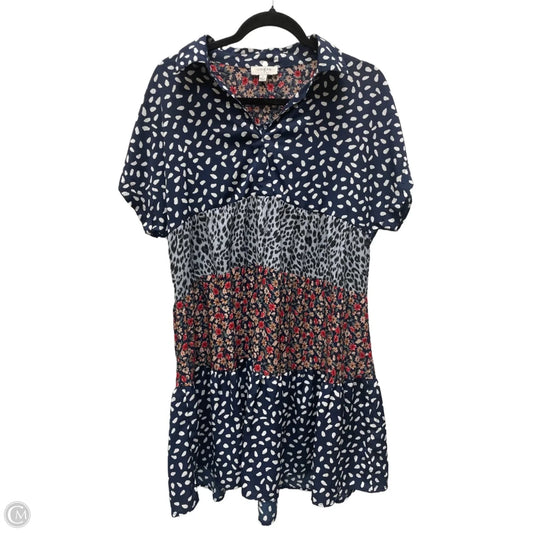 Dress Casual Short By Umgee In Floral Print, Size: S