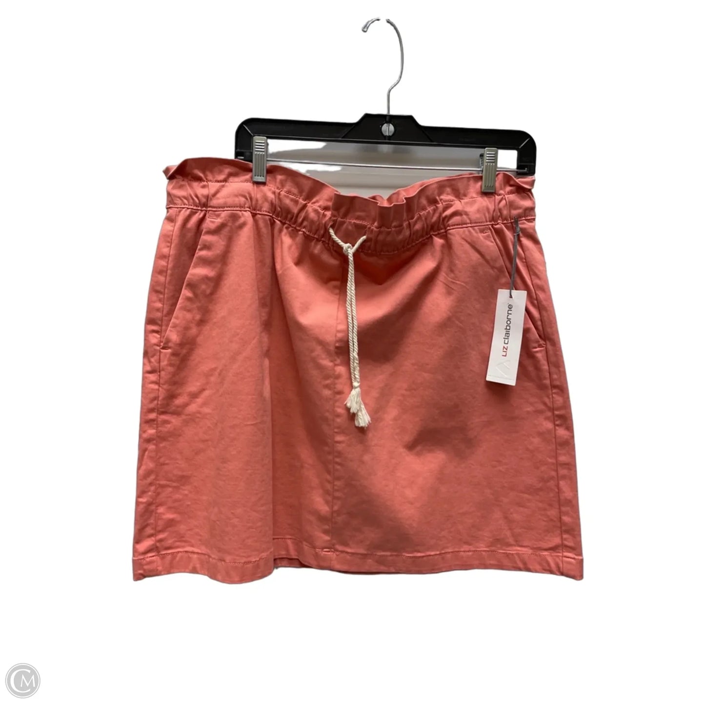 Skirt Mini & Short By Liz Claiborne In Coral, Size: 14