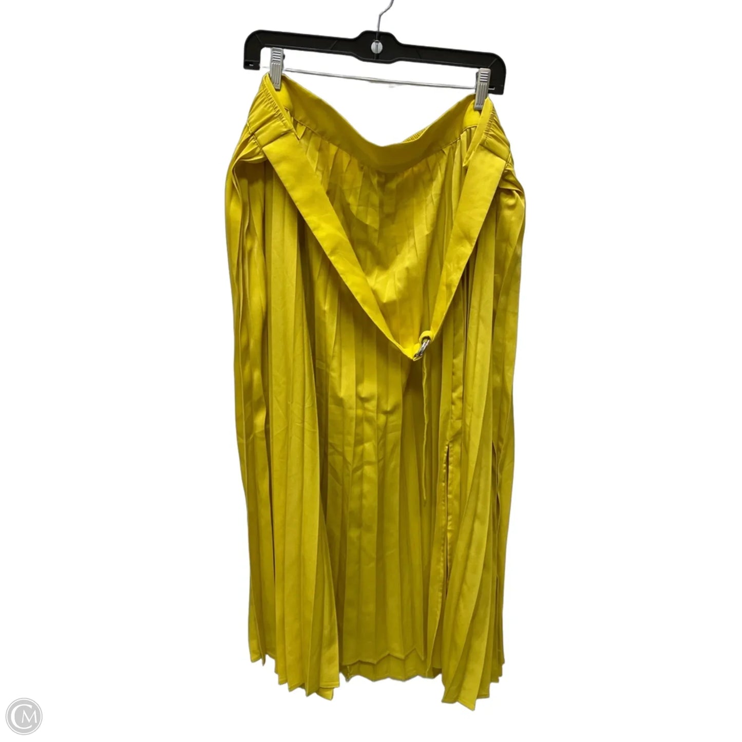 Skirt Maxi By Clothes Mentor In Yellow, Size: 22