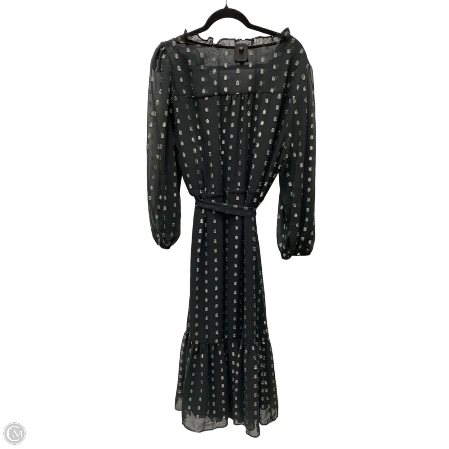 Dress Party Long By Talbots In Polkadot Pattern, Size: L