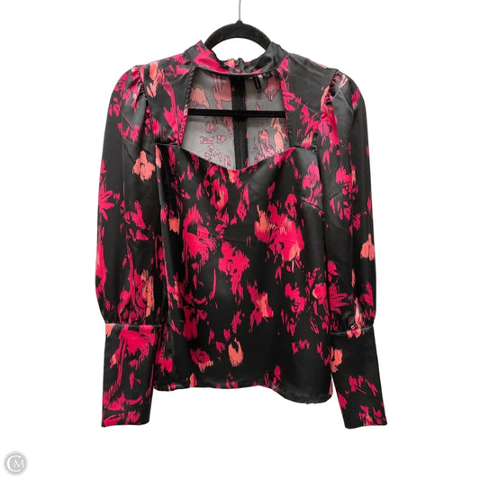 Blouse Long Sleeve By Vero Moda In Floral Print, Size: M