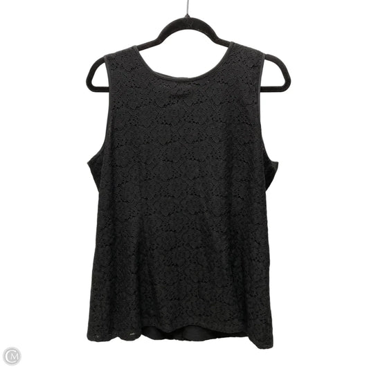 Blouse Sleeveless By Banana Republic In Floral Print, Size: L