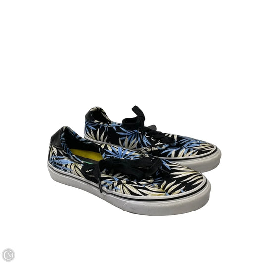 Shoes Sneakers By Vans In Floral Print, Size: 7