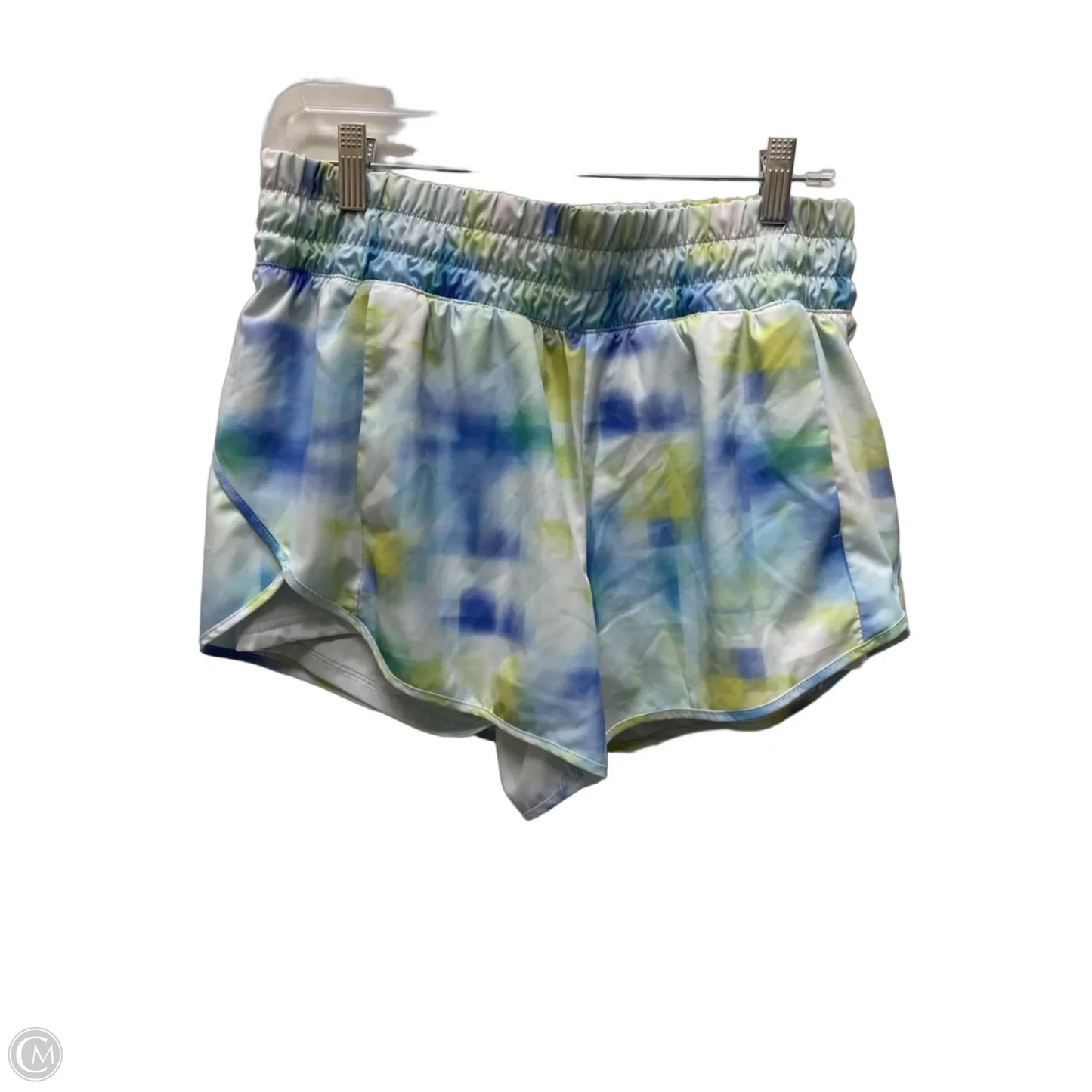 Athletic Shorts By Avia In Geometric Pattern, Size: L