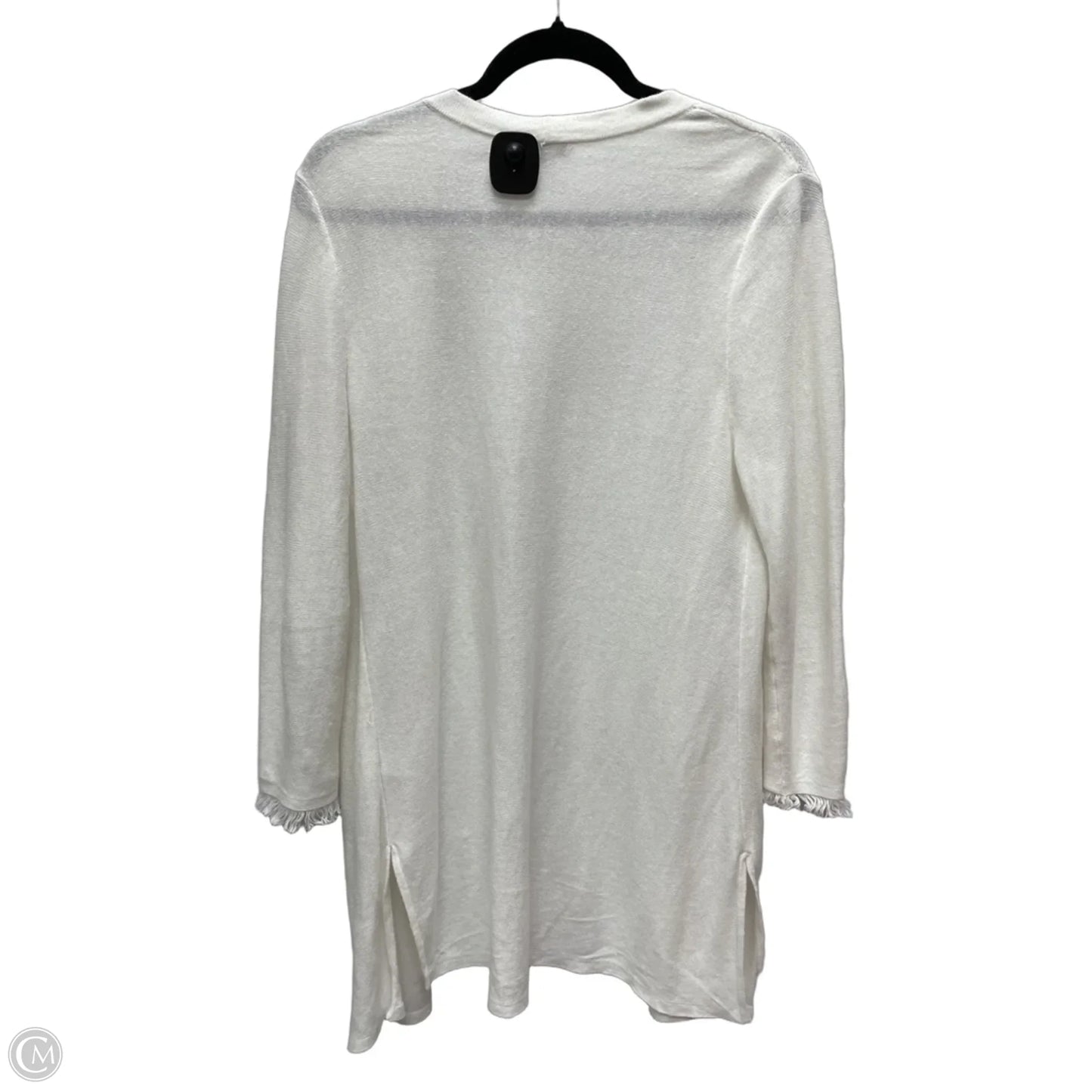Sweater Cardigan By J. Jill In Cream, Size: S